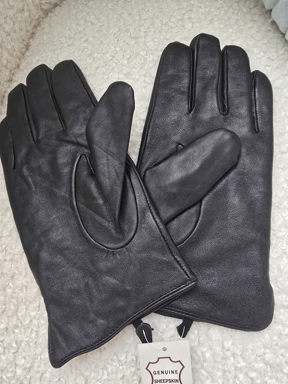 Boutique Of Leathers Women's Black Sheepskin Gloves